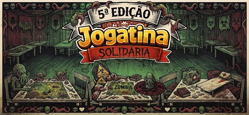 Jogatina Solidaria - 5ª Edição - Dia das Bruxas!